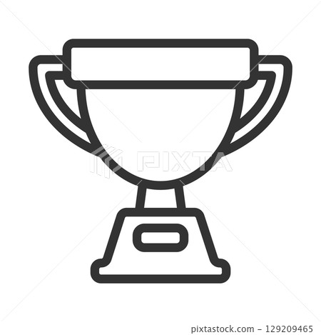 獎項和獎盃線圖標 129209465