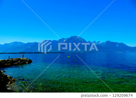 Lake Geneva angler Lake Geneva angler 129209674