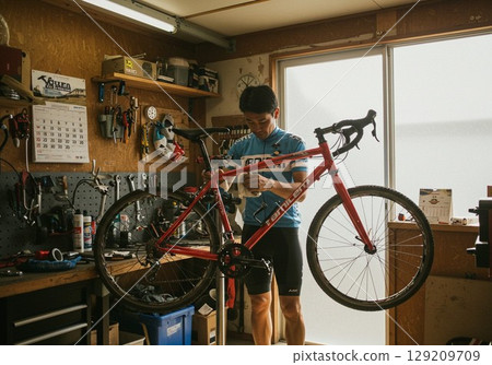 Bicycle garage 129209709