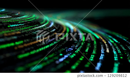 帶有二進位代碼的網頁圖像 帶有二進位代碼的網頁圖像 129209812