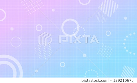 Gradient and geometric pattern background Gradient and geometric pattern background 129210673