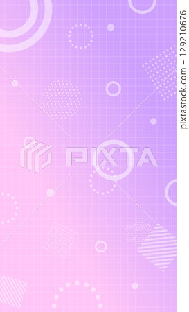 Gradient and geometric pattern background Gradient and geometric pattern background 129210676