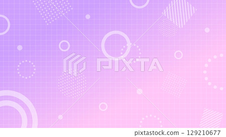 漸變和幾何背景 漸變和幾何背景 129210677