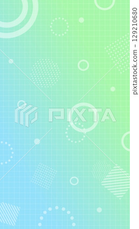 Gradient and geometric pattern background Gradient and geometric pattern background 129210680