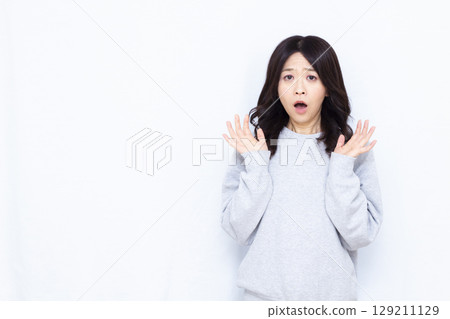 驚訝的女人 129211129