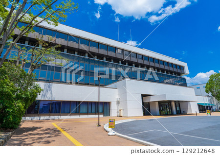 Nara City Hall in midsummer, Nara City, Nara Prefecture Nara City Hall in midsummer, Nara City, Nara Prefecture 129212648