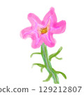 花/花/壓克力風格 129212807