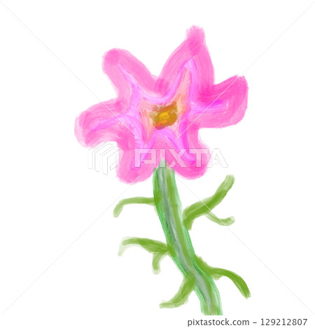 花/花/壓克力風格 129212807