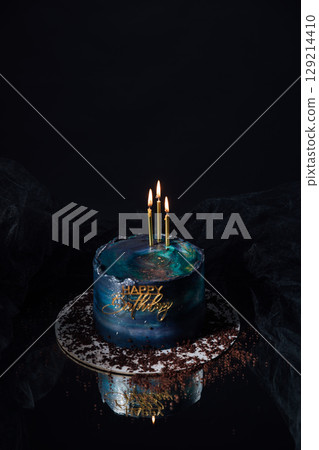 Cooked pastry sweet cake for the holiday 129214410