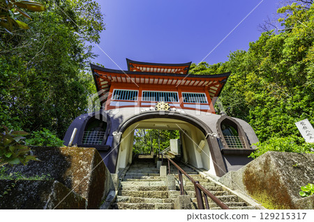 四國88所寺廟中第25所，高知縣室戶市鐘樓門新勝寺 129215317