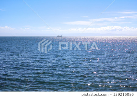 Photo material Sky and sea 129216086
