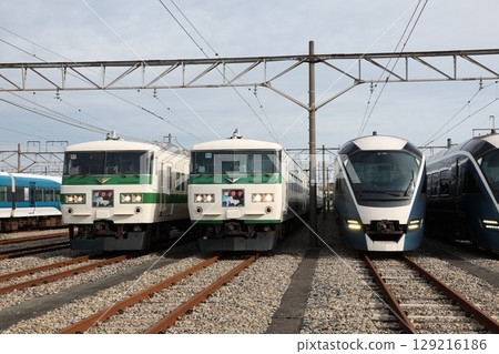 185 series, E261 series train 129216186