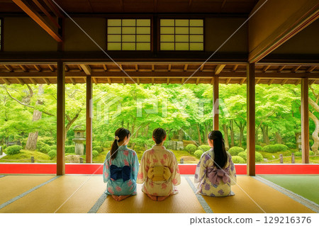Shoko-ji寺廟框架庭院Toushino庭院 129216376
