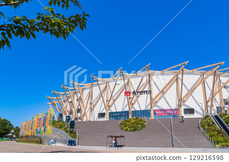 The opening sumo tournament at the IG Arena in summer, Nagoya Tournament (Nagoya City, Aichi Prefecture) 129216598