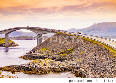 The Atlantic Road in Norway 129218143