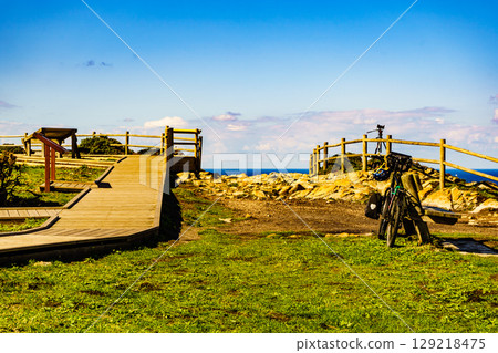 Coast at Cabo de Penas in Asturias, Spain 129218475