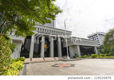 Supreme Court complex of the Republic of Indonesia or Mahkamah Agung in Jakarta, Indonesia 129220876