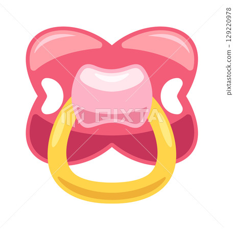 Cute baby pacifier colorful soother Cute baby pacifier colorful soother 129220978