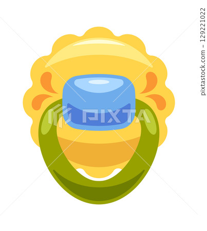 Baby pacifier summer sun shape Baby pacifier summer sun shape 129221022