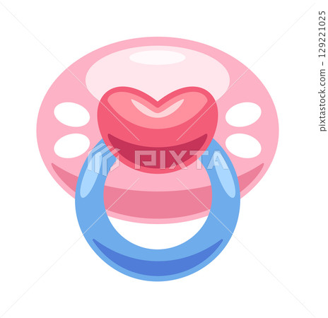 Baby pacifier heart shape decoration 129221025