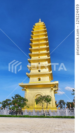 Truc Lam Phung Thuy Son Pagoda on Mountain, Nha Trang, Vietnam Truc Lam Phung Thuy Son Pagoda on Mountain, Nha Trang, Vietnam 129224459