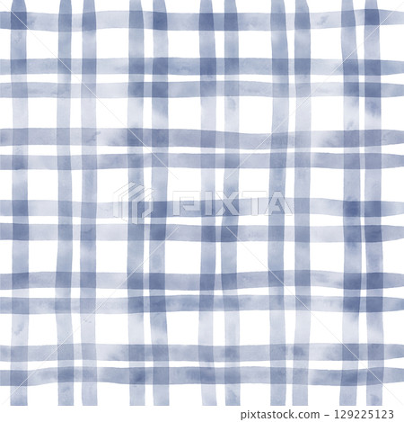 Navy Blue Plaid Gingham Hand Drawn Background Pattern Overlay Navy Blue Plaid Gingham Hand Drawn Background Pattern Overlay 129225123