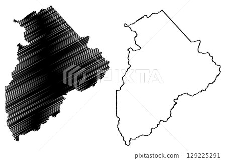Itarana municipality (Espirito Santo state, Municipalities of Brazil, Federative Republic of Brazil) map vector illustration, scribble sketch Itarana map Itarana municipality (Espirito Santo state, Municipalities of Brazil, Federative Republic of Brazil) map vector illustration, scribble sketch Itarana map 129225291