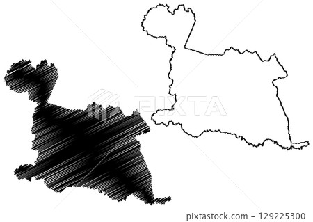 Mimoso do Sul municipality (Espirito Santo state, Municipalities of Brazil, Federative Republic of Brazil) map vector illustration, scribble sketch map Mimoso do Sul municipality (Espirito Santo state, Municipalities of Brazil, Federative Republic of Brazil) map vector illustration, scribble sketch map 129225300