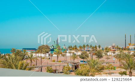 building, desert, house 129225664