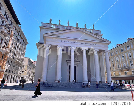 Trieste neo-classical Church of St. Antonio Thaumaturgo 129227036