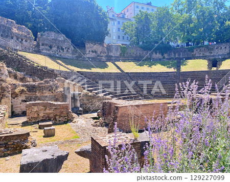 Ancient Roman Theatre From First Century Teatro Romano in Trieste, Italy Ancient Roman Theatre From First Century Teatro Romano in Trieste, Italy 129227099