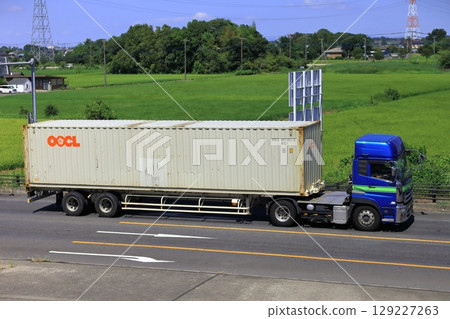 Trailer truck Trailer truck 129227263