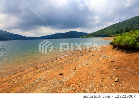 Lakeside of Lake Nozori, Nakanojo Town, Gunma Prefecture Lakeside of Lake Nozori, Nakanojo Town, Gunma Prefecture 129229007