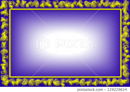 Purple golden plaque frame with place for text Purple golden plaque frame with place for text 129229624