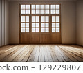 Empty room, quiet room, real estate, interior, interior view, home, detached house, wooden floor, wooden room 129229807