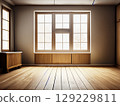 Empty room, quiet room, real estate, interior, interior view, home, detached house, wooden floor, wooden room 129229811