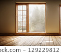 Empty room, quiet room, real estate, interior, interior view, home, detached house, wooden floor, wooden room 129229812