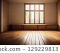 Empty room, quiet room, real estate, interior, interior view, home, detached house, wooden floor, wooden room 129229813