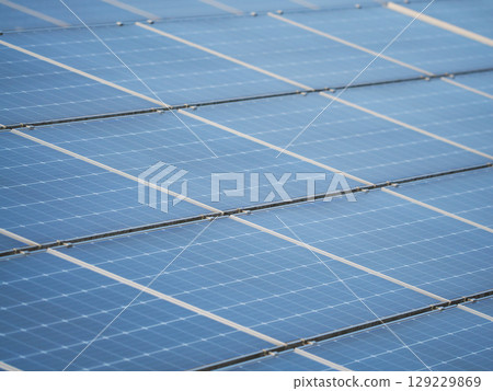 太陽能發電太陽能電池板 129229869