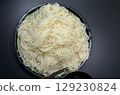 Large serving of somen noodles 129230824
