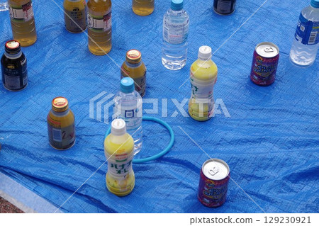 輕鬆簡單的鄰里夏日節日飲料套圈遊戲 3 129230921