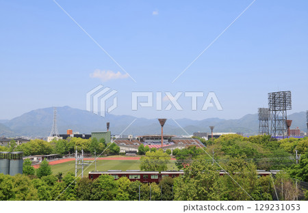 京都市的西京極與愛宕山 129231053