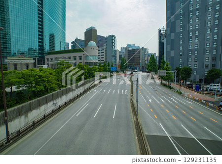 空無一人的東銀座昭和街 129231135