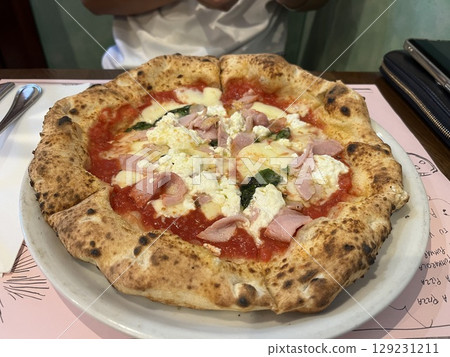 Ricotta cheese pizza Ricotta cheese pizza 129231211