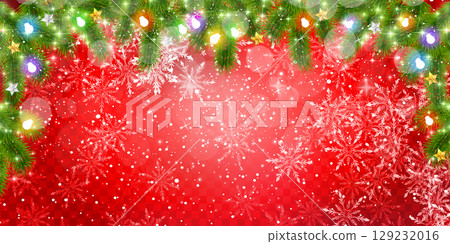 雪聖誕冬天光背景 雪聖誕冬天光背景 129232016