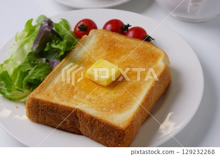 烤麵包早餐 129232268