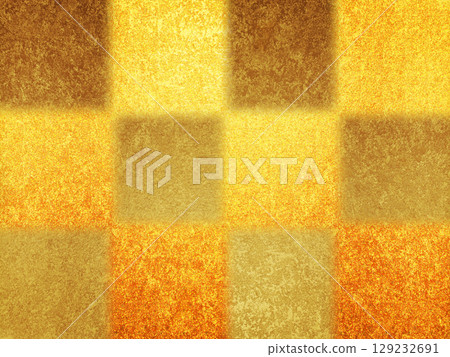 Gold leaf lattice pattern Gold leaf lattice pattern 129232691