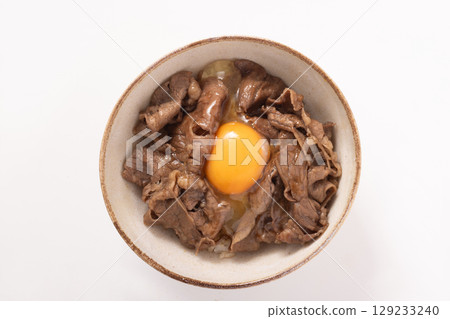 壽喜燒在米飯上 壽喜燒在米飯上 129233240