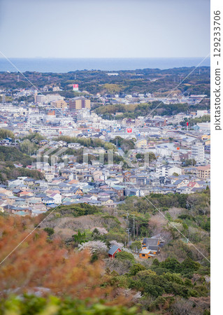 View from Yokoyama Observatory, Shima City, Mie Prefecture 129233706