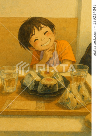 吃湯圓的男孩 129234043